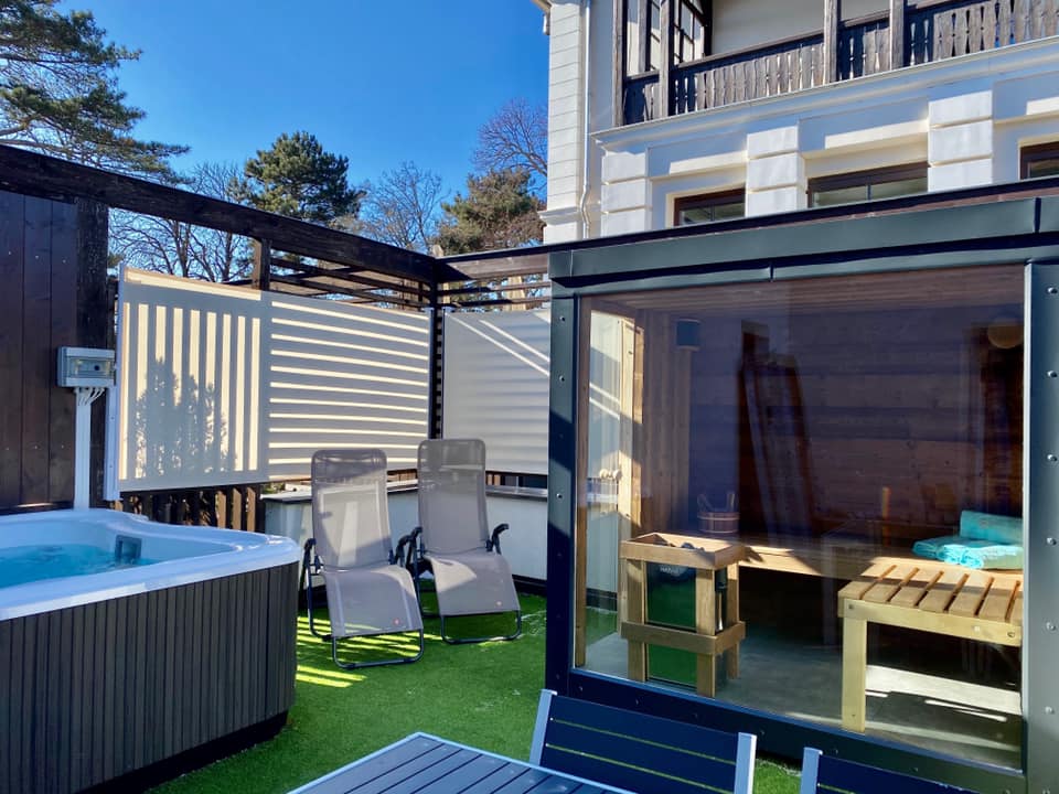 Privát jacuzzis lakosztály Balatonfüred